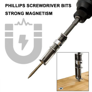 Spring-loaded Screw Holder Drill Bit Anti-drop Screwdriver Bit Fixing Clamp Set Suitable For Electricians And Home DIY Repairs