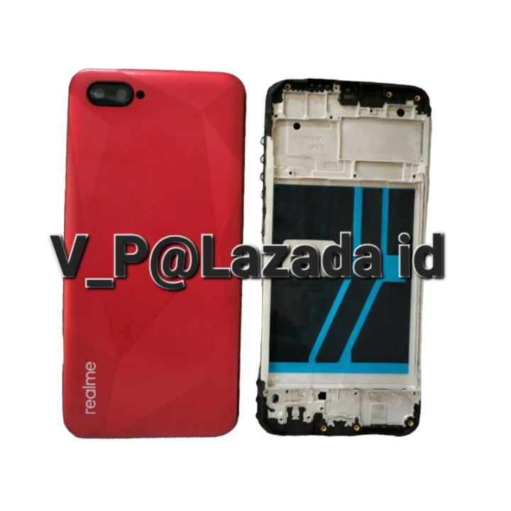 Casing Housing Body Belakang Full Set REALME C2 RMX1945 RMX1941 - Main Image