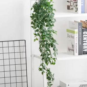 Artificial Ivy Plant Plastic Leaf Wedding Festival Arch Decoration Home Window Sill Ornamental Flowerpot Wall Hanging