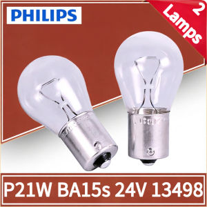 Philips | Philips 2 Lamps Truck 24V P21W S25 21W BA15s 1156 Standard Turn Signal Lamp Original Rear Bulb Stop Fog Light 13498CP Wholesale