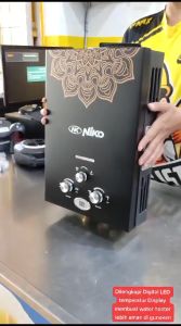 Water Heater Niko 6 Liter LED NK 6LDN/6LDN2 Hitam New!