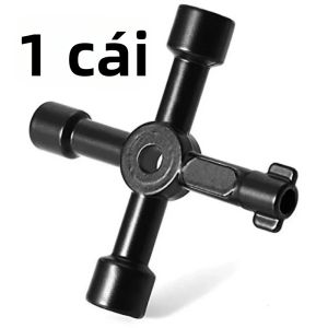 Bộ Tuốc Nơ Vít Cầm Tay Đa Năng 4 Trong 1 Dành Cho Thợ Điện Thợ Sửa Ống Nước Khung Kim Loại Chống Trượt Chữ Thập Chìa Khóa Hình Tam Giác Vuông