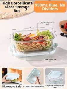Fuguang | Microwave Suitable Office Lunch Box With Cover And Dividers