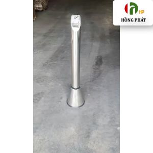 Trụ gạt tàn inox cao cấp Hồng Phát cây gạt tàn thuốc lá chống gỉ chống ăn mòn - VHP-YS-12