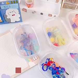 (5 PCS) DIY Fluid Bearbrick Keychain Mini Bear Paint Handmade Kids Toys Education Art Custom Handmade Painting Mini Bear