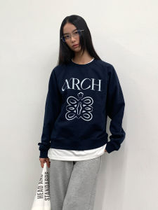 Roaringwild | Loose Printed Cotton Hoodie