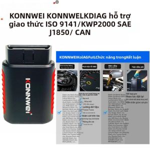 Máy Quét OBD2 Đa Hệ Thống KONNWEI KDIAG Công Cụ Chẩn Đoán Bluetooth Cho iOS & Android Hỗ Trợ ISO 9141/KWP2000 Đa Ngôn Ngữ