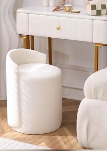 เก้าอี้สตูล เก้าอี้สตูลแบบวงรี สตูลโต๊ะเครื่องแป้ง สตูลเตี้ย สตูลนั่งเล่น สไตล์นอร์ดิกทันสมัย สวย น่ารัก ราคาโรงงาน