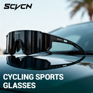 SCVCN Men Cycling Sunglasses Women Bicycle Motorcycle Glasses Outdoor Sports Fishing Rock Climbing Eyewear UV400 Running Goggles