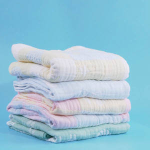 100*100cm Bedding Blanket for Toddlers 0-2Year Baby Muslin Blanket Newborn Swaddle Cotton