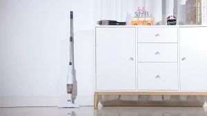 2 in 1 Wireless Vacuum Cleaner for House: Rechargeable Portable Handy Handheld Electric Cordless Hand Canister Vacuum Cleaners for Hard Tiled Floor Nozzle for Home Dust Small Vacuum Cleaner Carpet Bed Sofa for Dog Hair Pet Fur Strong Suction 6000Pa