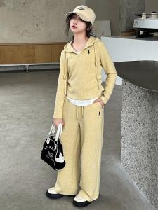 Spring Autumn Fashionable Girls Set Hat Shirt Straight Leg Pants Jacket Casual Sports Pants Childrens Clothing Ensemble