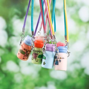 1:12 Dollhouse Baby House Mini Water Bottle Water Cup Labubu Model OB1 Learning Scene Doll Accessories Decoration