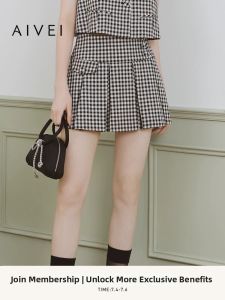 AIVEI | Elegant College Sweet Short Skirt