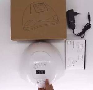 SUN X5 80W Alat Pengering Kutek Kuku Gel Nail Art Dryer LED UV Light Mini Portable