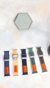 HANYA TALI ! SPIGEN MIX COLOR BRAIDED NYLON LOOP DURAPRO FLEX STRAP WATCH SE 1 2 3 4 5 6 7 8 9 ULTRA SE STRAP IWATCH !!