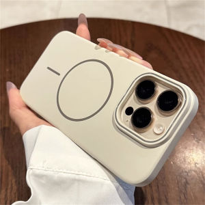 Shockproof Matte Magnetic Wireless Charge Liquid Silicone Phone Case for OPPO Reno 14 Pro 14F 13 Pro 13F 12 Pro 12 F Pro A5 Pro Soft Phone Case Protective Cover