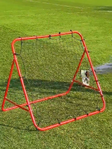 Soccer Rebounder Net Quick-Switch Angle Soccer Training for Control Passing Practice Easy Setup Soccer Goal Rebounder