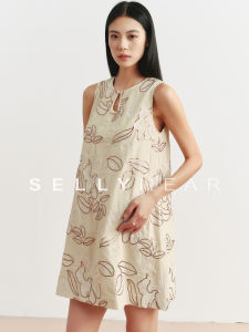 SELLYNEAR | Summer Elegant Floral Heavyweight Pregnancy Dress