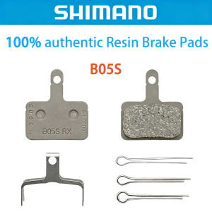 SHIMANO | Genuine Shimano B05S-RX Resin Disc Brake Pads Comes with Springs and Pins Suitable for BR Series Models Like M4050 M395 M525