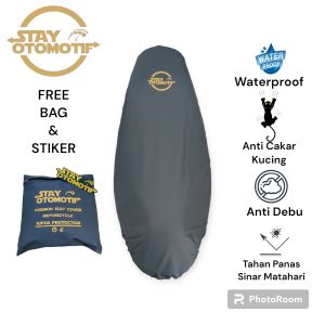 Cover Seat Motorcycle Premium Sarung Jok Motor Stay Otomotif Waterproof Anti Cakar Kucing