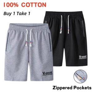100% cotton men shorts for adults plus size shorts for men running zippered pockets original brand gym above the knee korean style tactical short pants for men basketball panlakad pambahay with cycling outdoor aesthetic beach baggy mens summer clothing