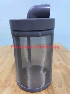 Ống tách phân bể cá bọc lưới inox 304 giúp tách phân cặn hồ cá hồ Koi hồ non bộ. Phân loại 20cm
