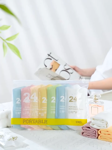 Disposable Cotton Underwear 1PCS 花海飞一次性内裤 Seluar Dalam Pakai Buang Kapas Tulen Travel Panties Soft Smooth Woman