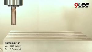 Carbide End Mill 4 Flutes End Mill Cutter Flat Carbide Milling Cutter Cutting Tools End Mills HRC55 CNC Tool For Metal