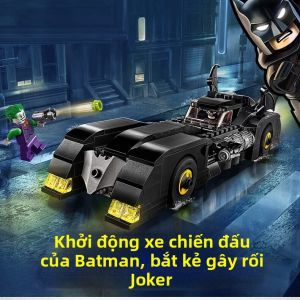 Lele Brother | Bộ Xây Dựng Batman Truy Đuổi Joker 76119