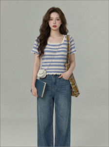 AIYITI | Knitted Iced Short Sleeve T-Shirt