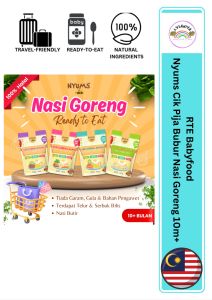 Cik Pija Nyums Baby Food Nasi Goreng Baby 10m+