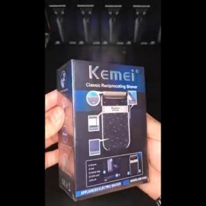 Kemei Alat Cukur Kumis Elektrik Shaver Trimmer Waterproof IPX4 1000mAh KM-2024