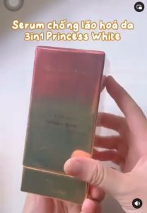 Bộ SERUM 3in1+Kem NICE DAY Dưỡng Trắng Da Mờ Nám DƯỡng Ẩm Ngừa Lão Hóa Da Princess White