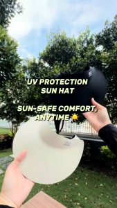 TREVOR UV Protection Sun Visor Cap - UPF50+ Summer Cap Beach Foldable Outdoor Hiking Cycling Sunscreen Topi Perlindungan Matahari 防晒帽