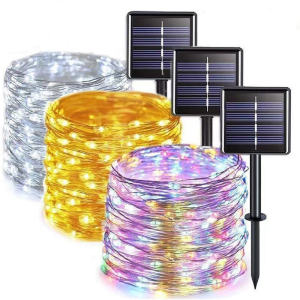 7m/12m/22m/32m LED Solar String Light Outdoor Garden Fairy Lights Leds Waterproof Lamp for Christmas Party Decor
