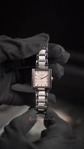 Jam Tangan Wanita Christophe Arden CA 1004 LHBSSPN Pink Dial Silver Stainless Steel Strap