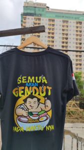 Kaos Anak Pria Semua Akan Gendut: Baju Distro Keren & Sablon Murah