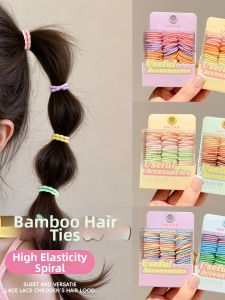Gentle on Hair Baby Accessories with Elasticity and Twisted Design for Ponytails/Braids