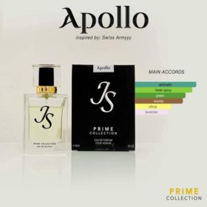 Apollo by JS Scent – Eau de Parfum for Men 60ml | Aromatic Fresh Swiss-Inspired