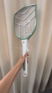 รุ่น NB-3839 ไม้ตียุงไฟฟ้า เปลี่ยนถ่านไม่ได้ มีไฟ LED 9 นิ้ว ตียุง ไม้ช๊อตยุง ชาร์จ USB คละสี