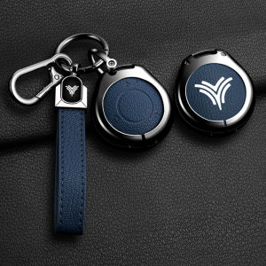[มี] ที่เก็บกุญแจรถโลหะผสมสำหรับ NETA U-2 V Nezha U EV หนังอัลลอยคุณภาพสูง3สี