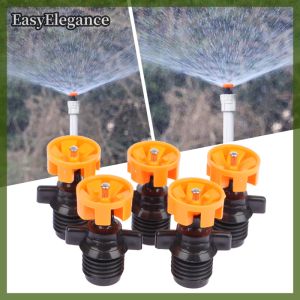 JCSYFAC สปริงเกอร์หัวฉีดสปริงเกลอร์รดน้ำ360องศาแบบหมุนอัตโนมัติ1/2 1/4"