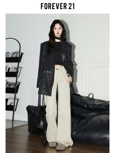 Low Waist Straight Leg Jeans Womens Loose Fit Pear Shape Draped Wide Leg Pants Autumn Season Light Color American Style