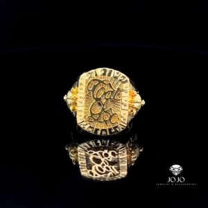N1040 Nhẫn nam có lót lòng thiết kế chữ TÀI LỘC sang trọng cao cấp JOJO