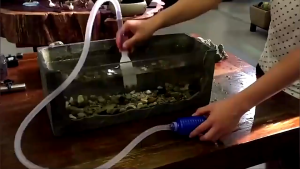 COD KIRIM CEPAT Pompa Tangan Alat Penguras Penyedot Air Aquarium Cleaner Pump