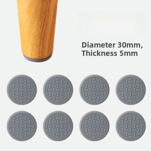 Silicone Sofa Table Chair Non-Slip Stabilizer Pad Furniture Mover Furniture Leg Caps Home Organization Tools Quiet Magic