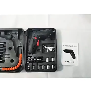 48pcs Cordless Screwdriver Set Rechargeable Drill Drivers Electric Impact Wireless Portable Automatic Screwdriver