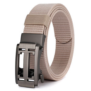 Tactical Belt 2024SWAT Combat Military Equipment Men Nylon Metal Buckle Knock Off Belts Carry Waist Belt 120cm black