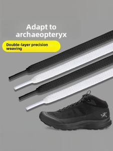 ZUYINBULUO | Mens Black Flat Non-Pilling Shoelaces
